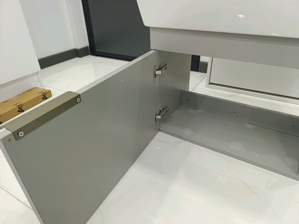 MDF Lam 59cm Aynalı Banyo dolabı - 7