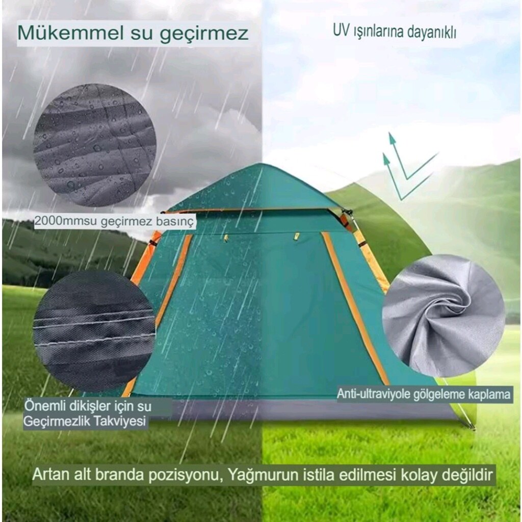4 KİŞİLİK KAMP ÇADIRI - 4