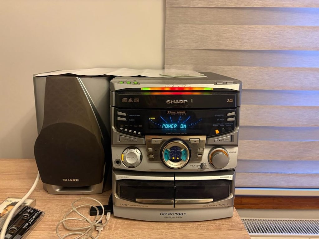 SHARP VCD’Lİ MÜZİK SETİ (27 YILLIK SAHİBİNDEN) - 2