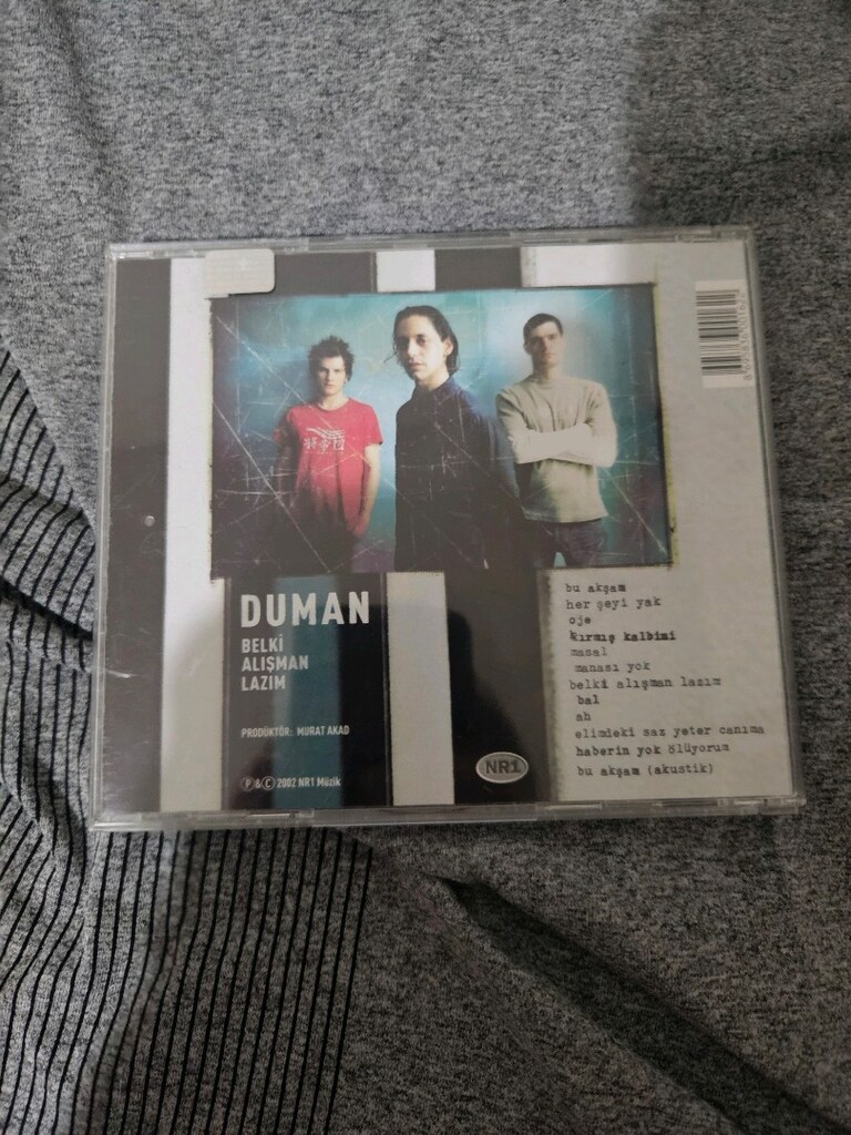 Duman Belki Alışman Lazım Müzik Cd - 2