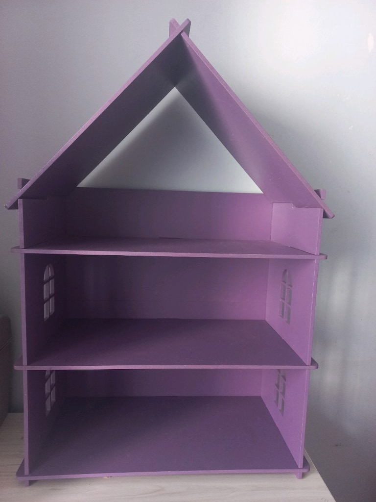 barbie bebek evi (ahşap) - 5