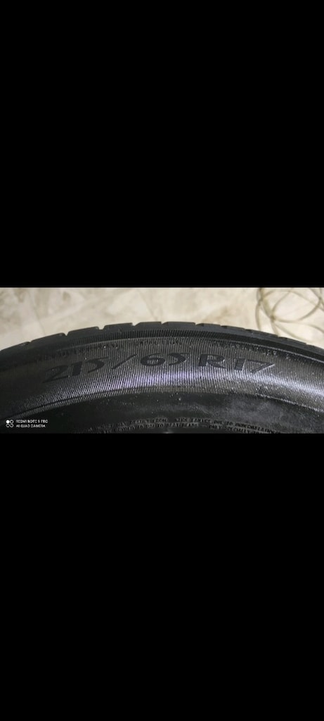 215/65/17 YAZLIK MİCHELİN DİŞ DERİNLİKLERİ HARİKA 4 ADET TOPLAM 5150 t - 4