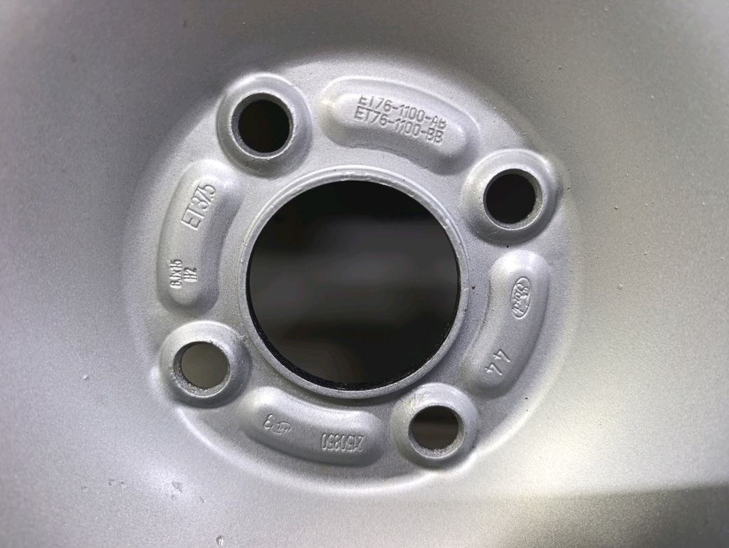 FORD COURİER 15 İNÇ 4X108 ORJİNAL JANT LASTİK GRİ - 3