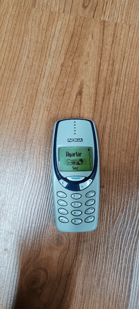Nokia 3310 özel yazılımlı. İmei açık temiz ve sorunsuz. - 2