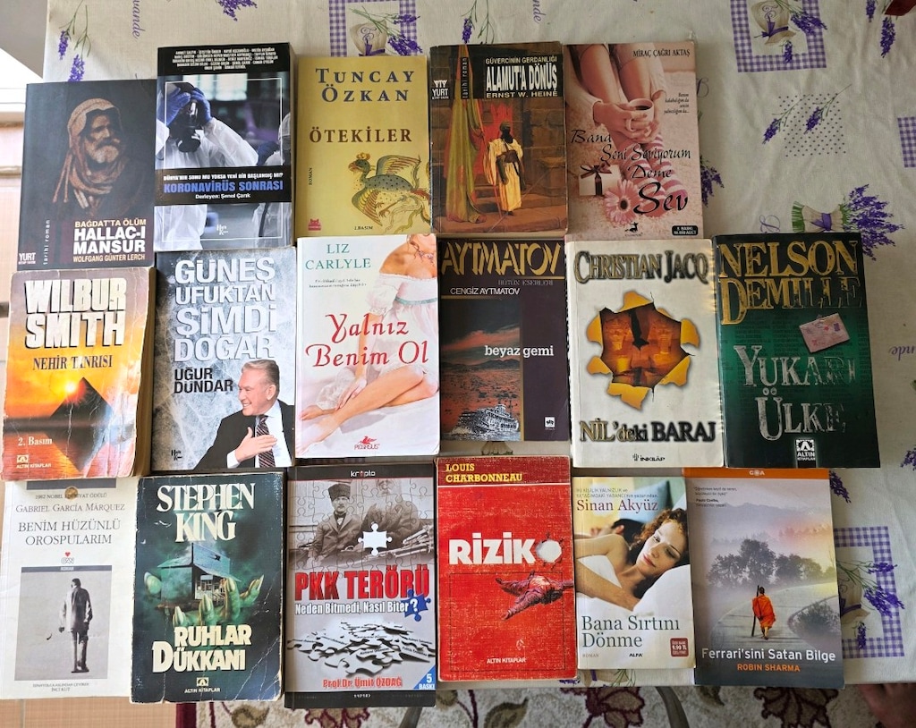 17 Adet Karışık Kitap - 6