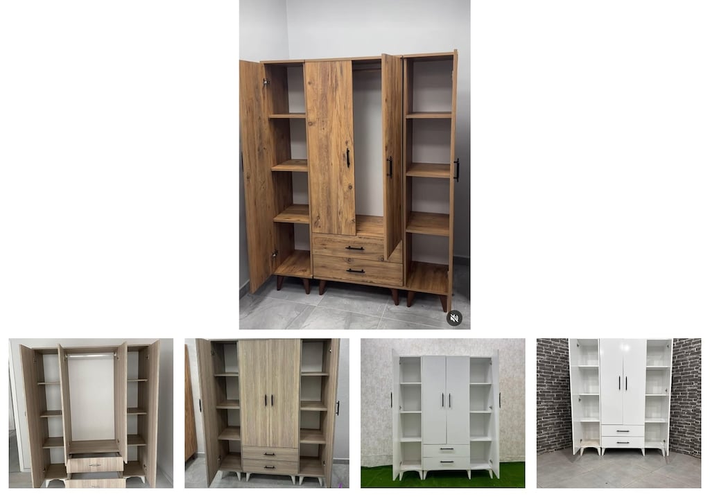 4 kapaklı elbise dolabı rikodnydbh - 2