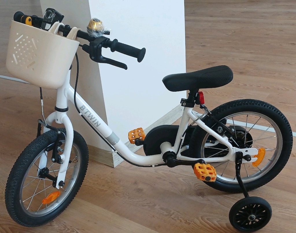 BTWIN Discover 100 14 İnç Jant 3-5 Yaş Beyaz Çocuk Bisikleti - 12