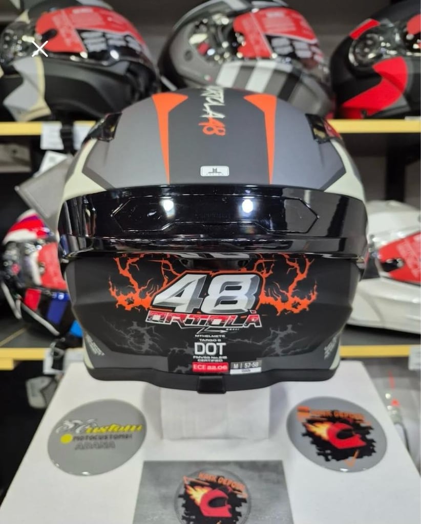 MT Helmets Targo S Ortola 48 GP Replica - L Beden (ECE 22.06) - 3