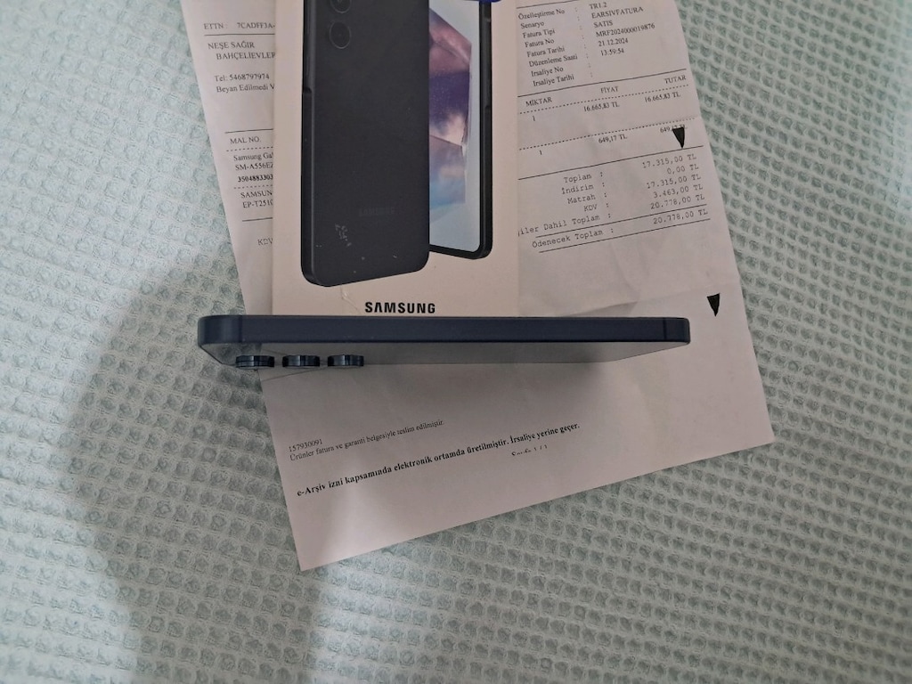 SIFIRDAN FARKSIZ YURTİÇİ 3AY GARANTİLİ 256GB 8RAM SAMSUNG A55 5G - 9