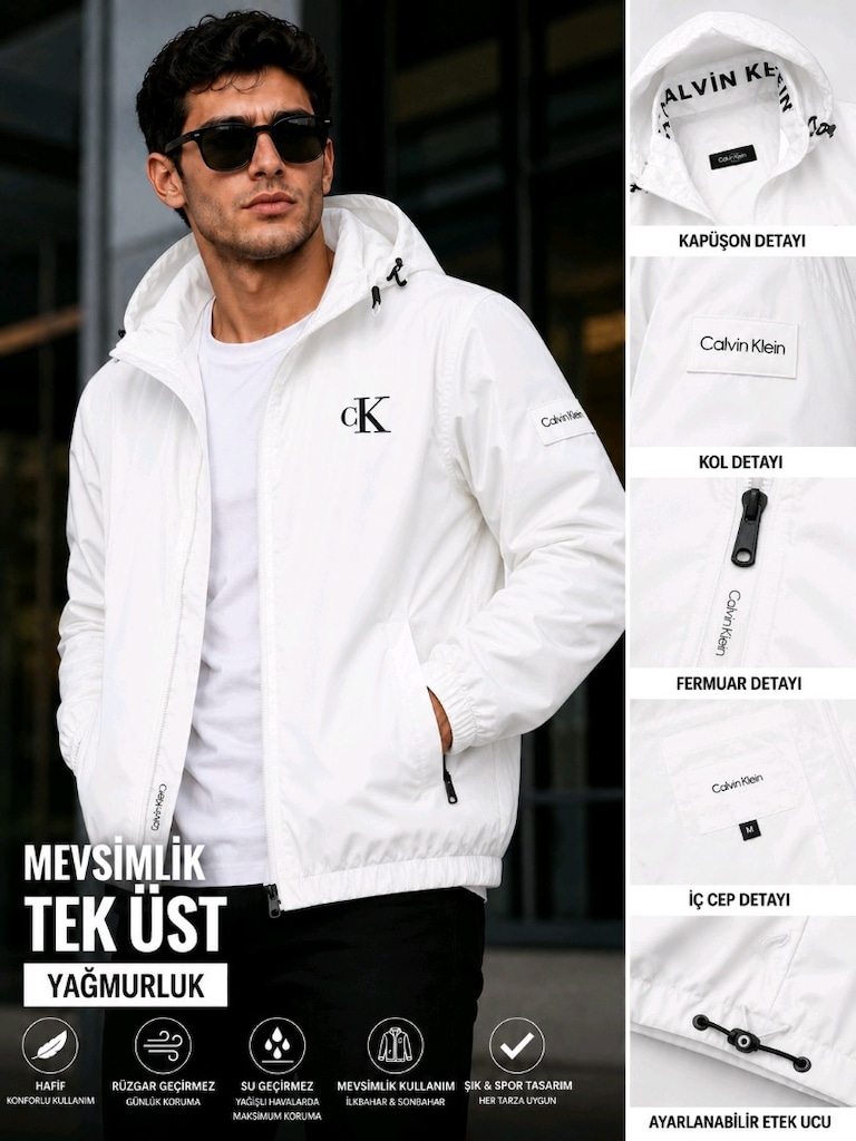 Calvin Klein (CK) Rüzgarlık / Yağmurluk Mont -