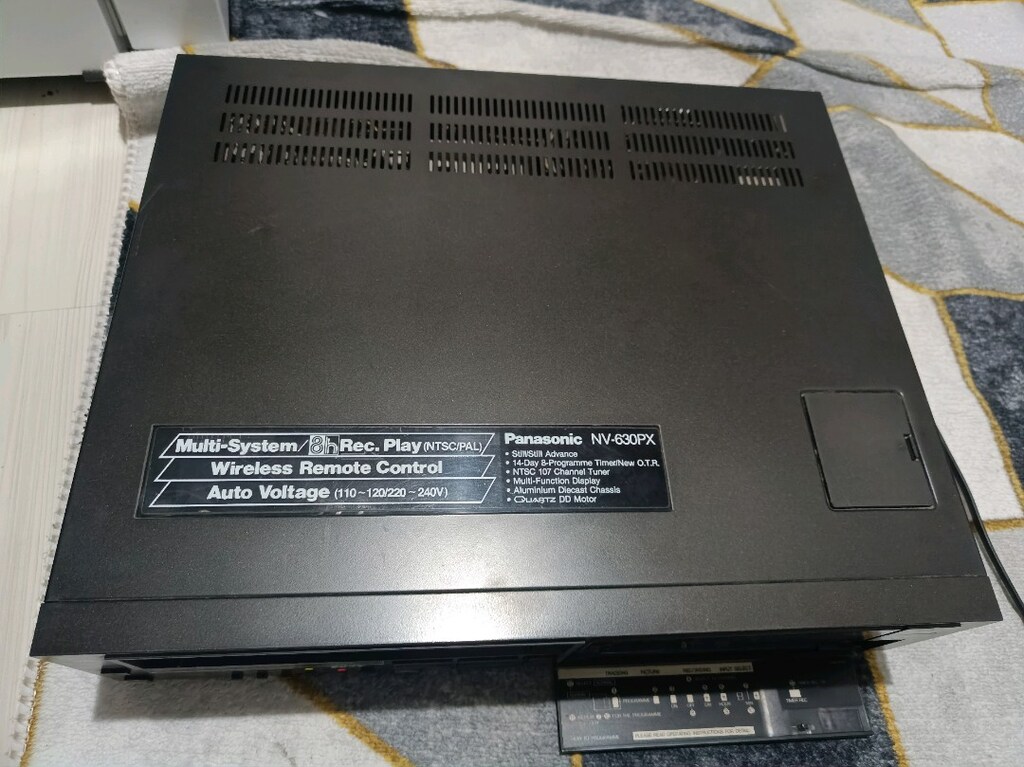 Panasonic video kaset oynatıcı - 4