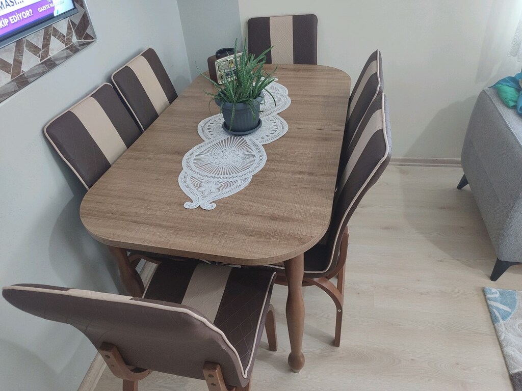 yemek masası 6 kişilik - 6