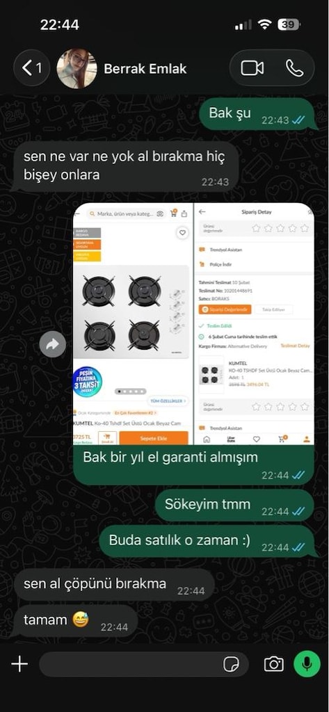 kumtel cam Ocak 7 aylık ürün garantili - 6
