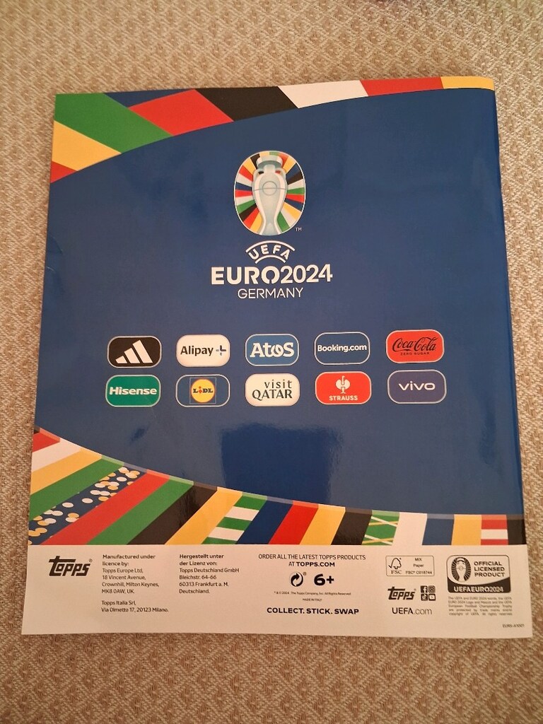 uefa euro 2024 sticker albümü - 2
