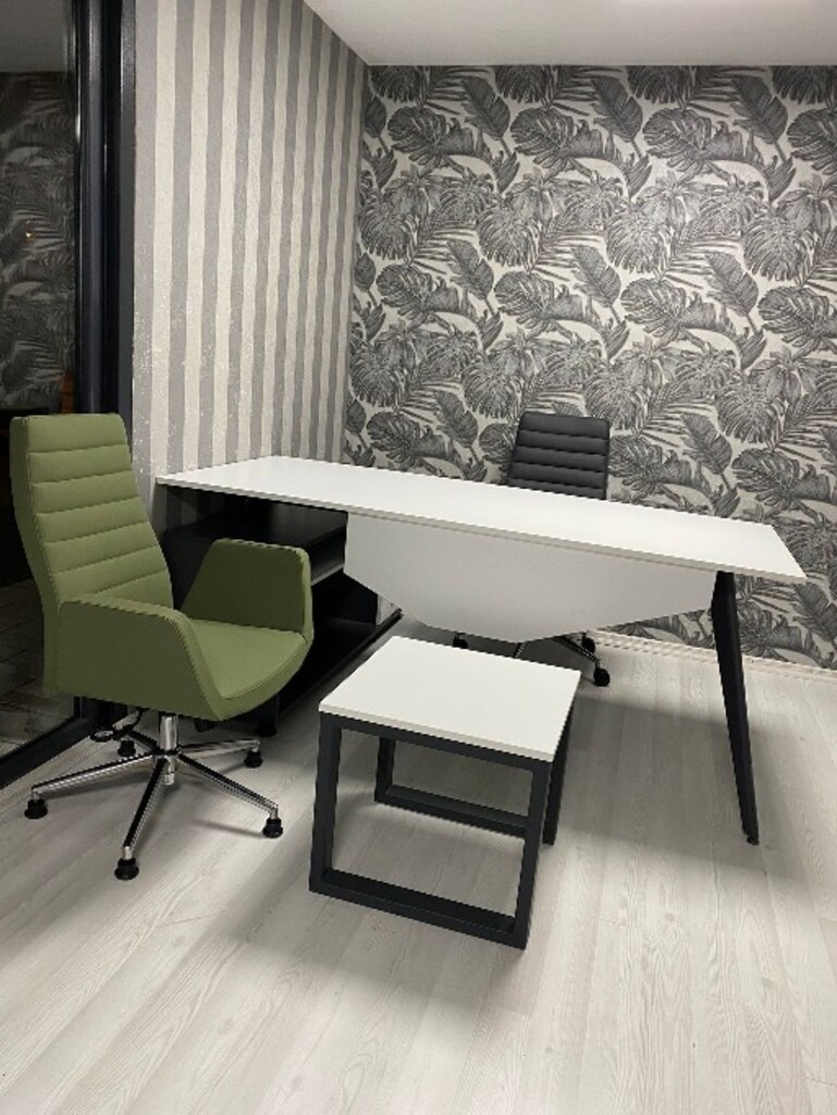 BÜRO MASASI - MEMUR MASASI - ETAJERLİ ÇALIŞMA MASASI / QUİK OFİS - 11