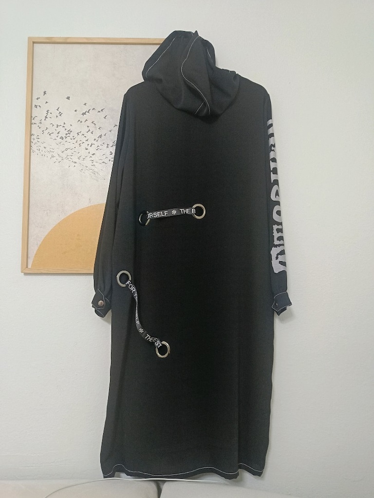 şık kapşonlu tunik - 3