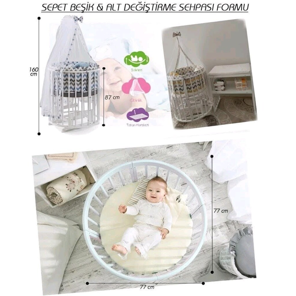 Heyner 7in1 Beşik & Yatak (Stokke Play) - 5