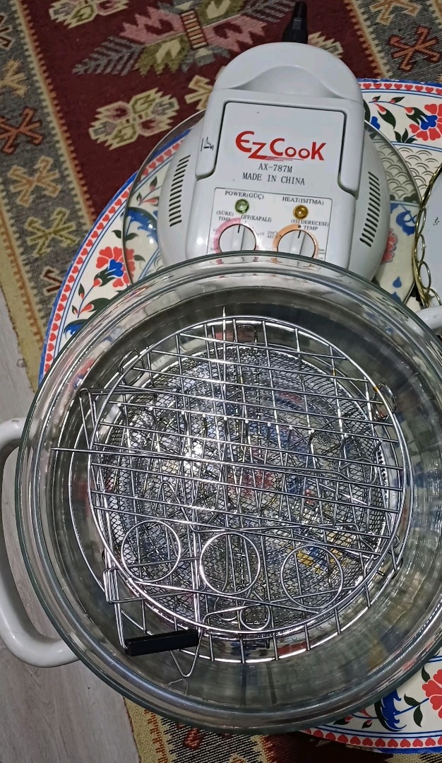 Ez Cook Konveksiyonel Cam Turbo Fırın (Flavor Wave Muadili - Sorunsuz) - 5