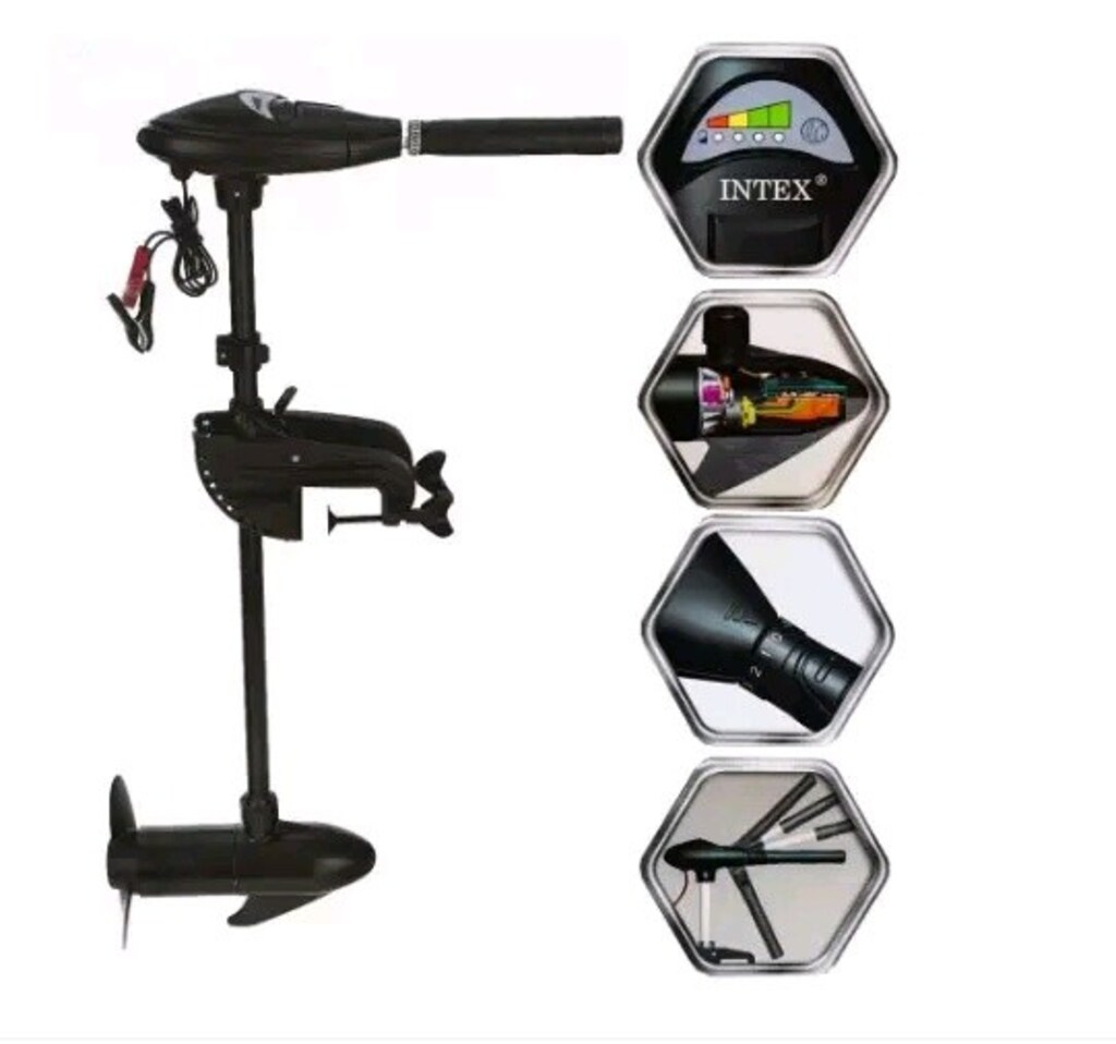 Intex Transom Mount Trolling Motor BM4212 – 12V / 420W - 4