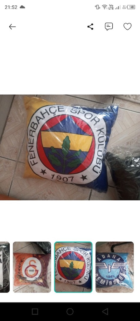 taraftar yastık - 4