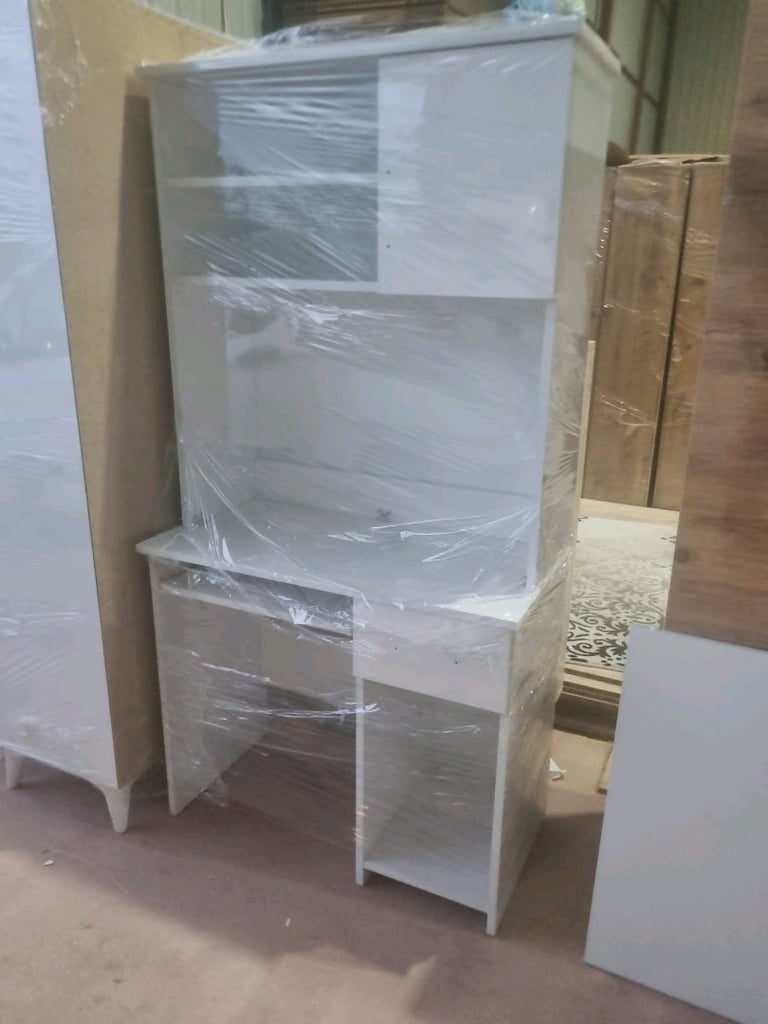 Beyaz Çalışma Masası imalattan sıfır - 3