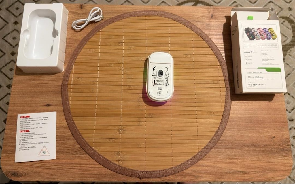 MOUSE KABLOSUZ RGB IŞIKLI 1600DP (SIFIR) - 8