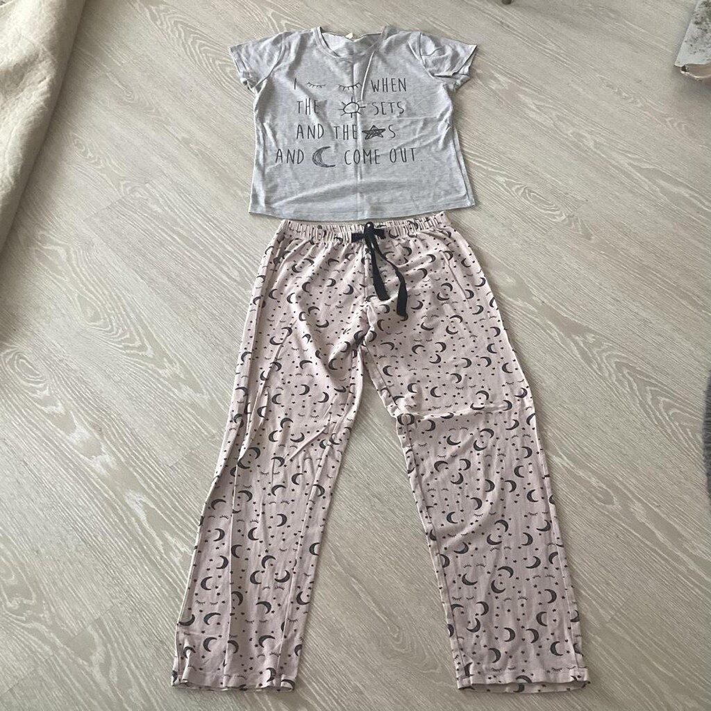 Penti pamuklu pijama takım S - 5