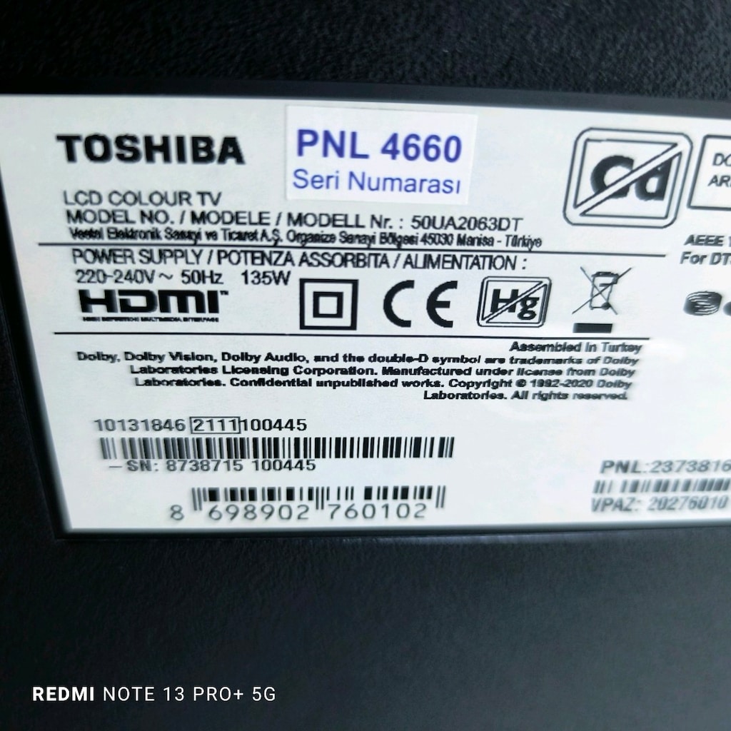 Toshiba 127 Ekran 4K Android jelatini üstünde Tertemiz Televizyon - 5