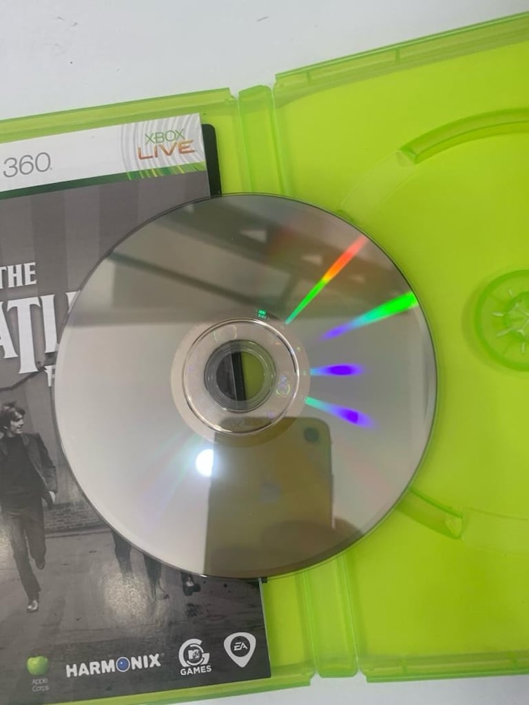the beatles rockband xbox 360 orjinal 2. el oyun cd dvd - 4