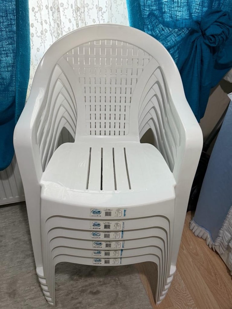 Siesta plastik sandalye sıfır hiç kullanmadık Esenyurt Kıraç ta 6 tane - 3