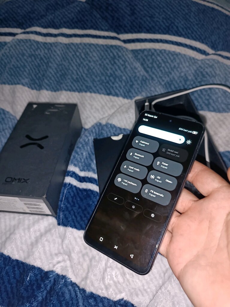omix x700 128gb hafıza 16gb ram yurtiçi cihazı ciftsimli - 9