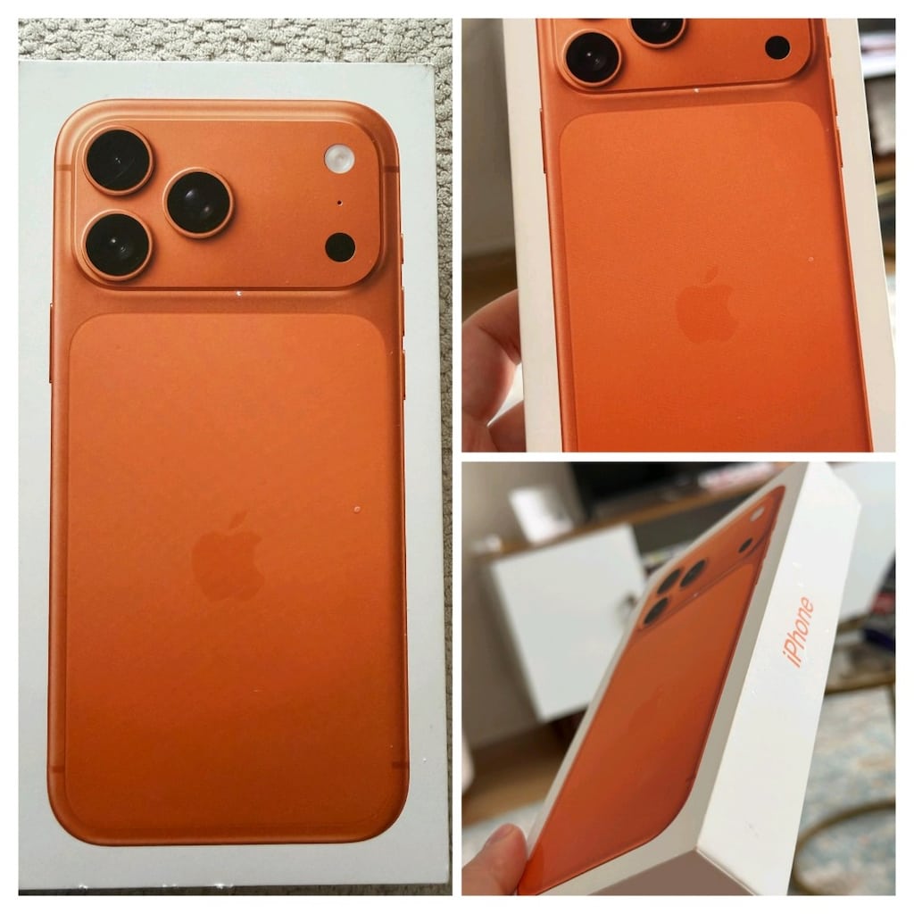 sahibinden açılmamış iPhone 17 pro Max 256 GB Türkiye cihazı