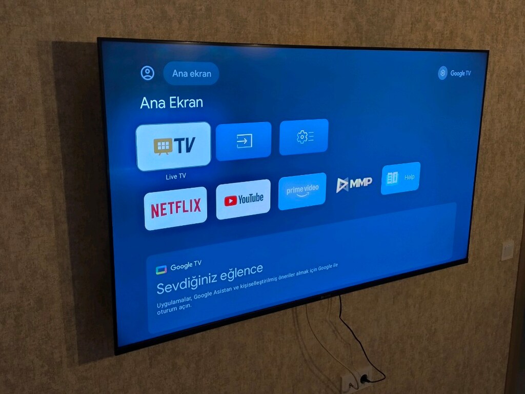 Dijitsu 65 inc 165 Ekran 4K UHD Google Led Tv KUTU/FATURA/GARANTİ - 3