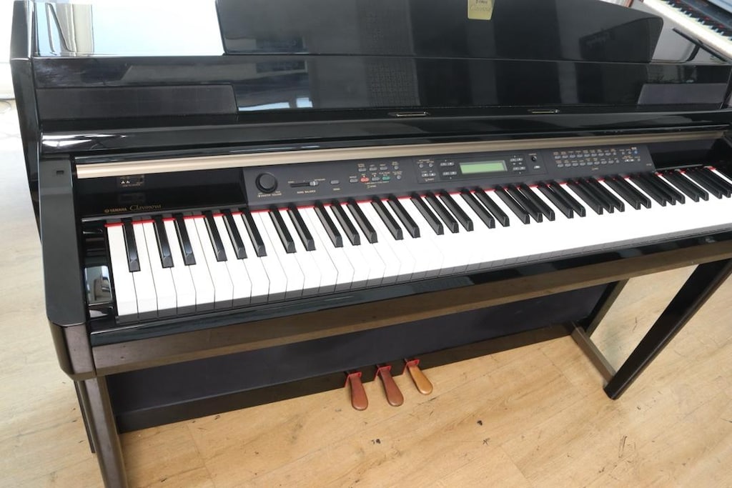 YAMAHA CLP 280 parlak lake sifir ayarinda agac tuslu dijital piyano - 7