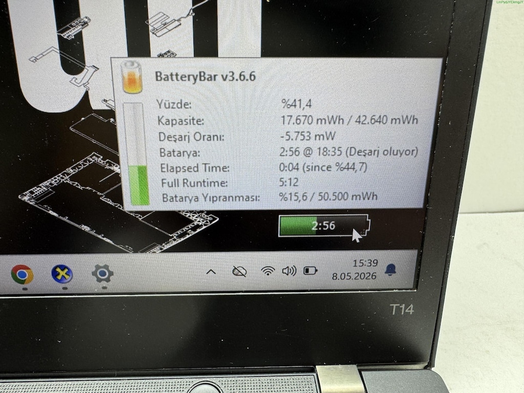THİNKPAD T14 İ5 10. NESİL 8 GB RAM 256 NVME DOKUNMATİK - 3