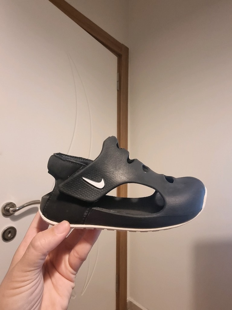Çocuk sandalet 28 numara nike siyah - 3