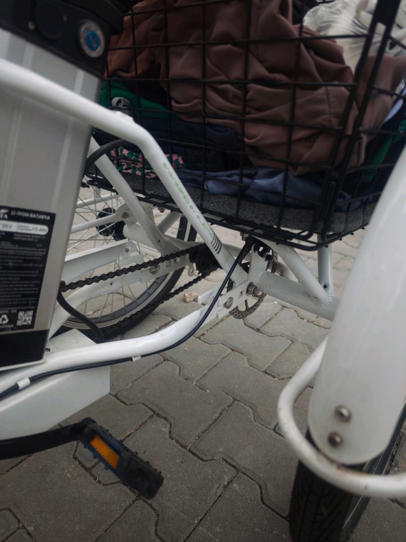 Volta 3 tekerlekli elektrikli bisiklet - 6