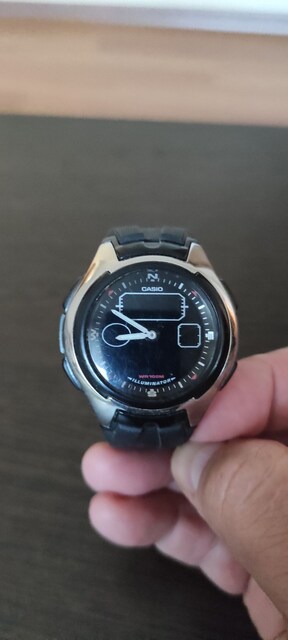 Casio Analog Dijital Saat WR 100M Illuminator – Orijinal