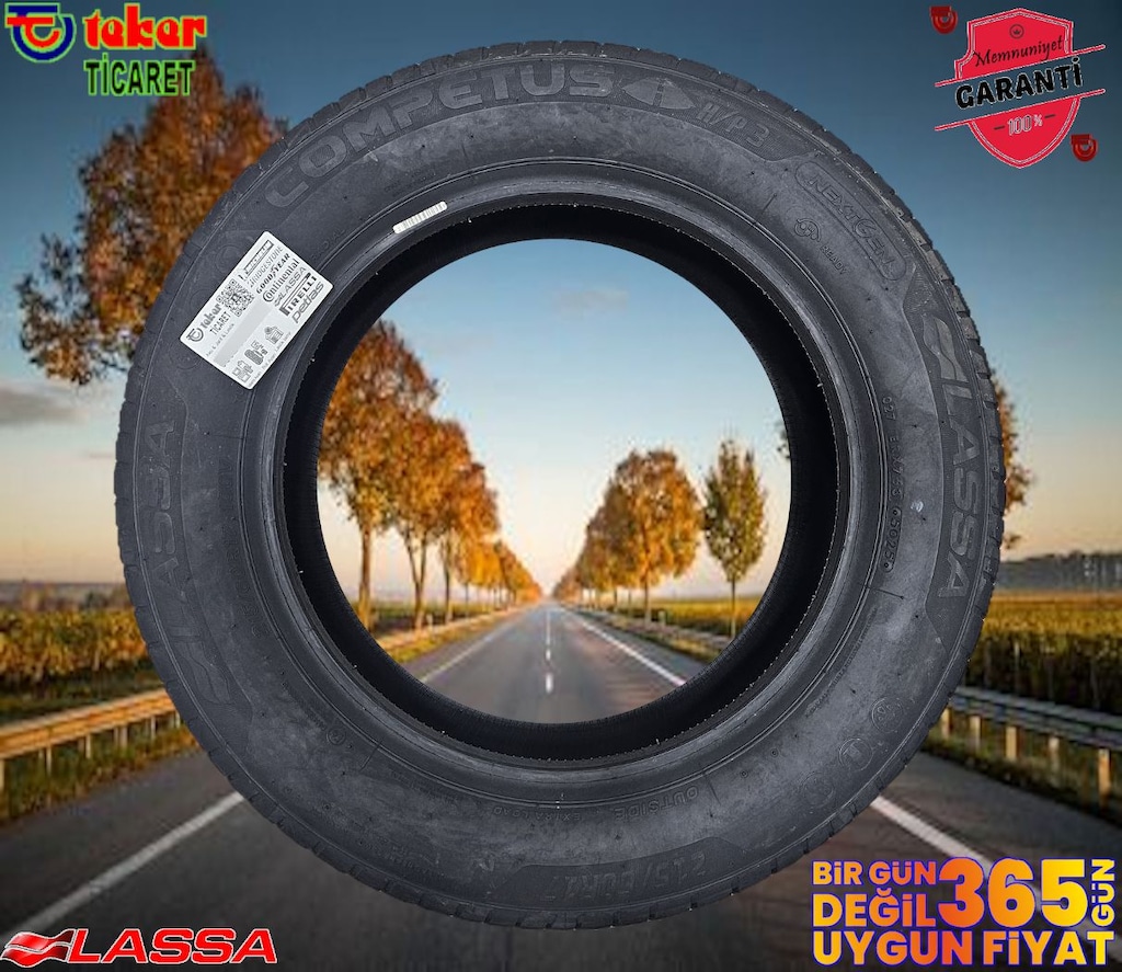 215 60 17 Lassa Competus HP3 #mevsim Lastik# Teker Ticaret üt.2026 - 2