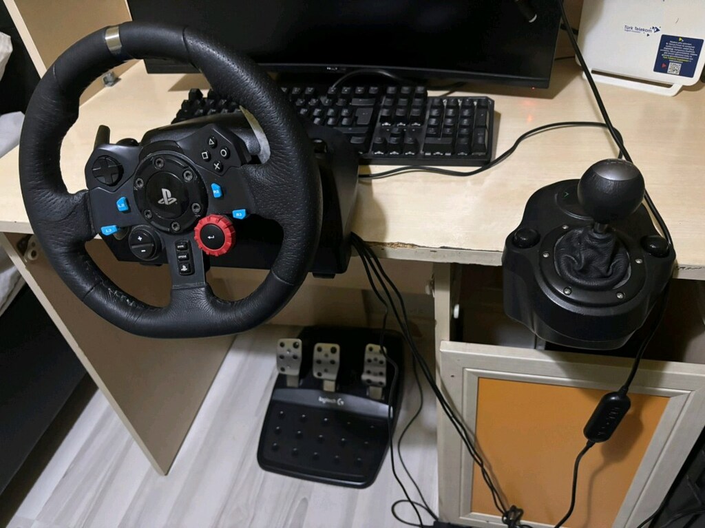 G29 Shifterli direksion seti (Talas düşünüler)Sıfır ayarında - 6