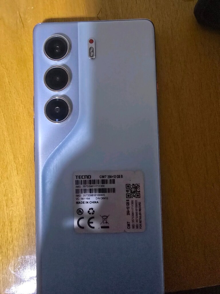 tecno cm7 12 gb - 2