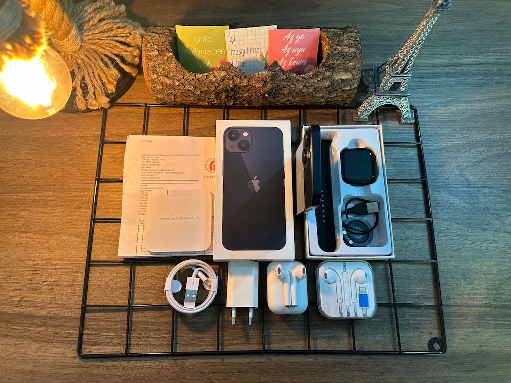 12 AY GARANTİLİ İPHONE 13 MİDNİGHT - 5
