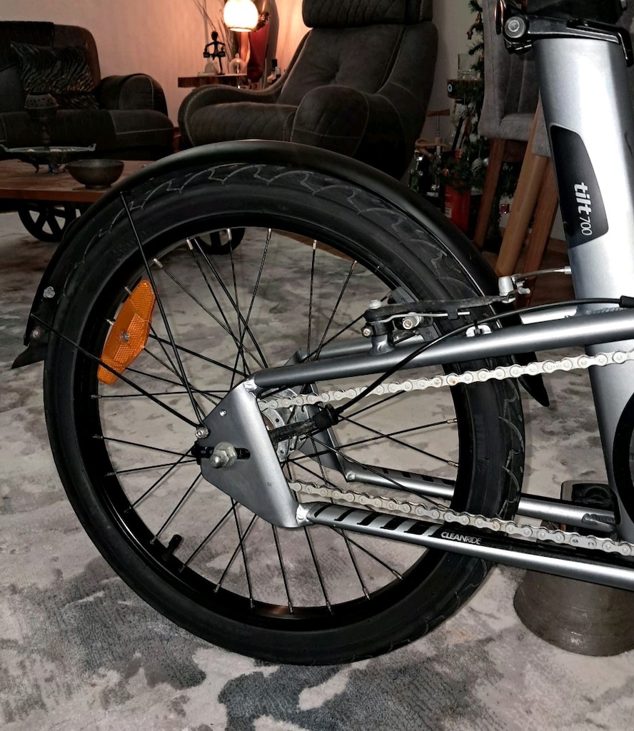 Avrupa Btwin Tilt700 Göbekten 3 Vites Katlanır Bisiklet Açıklamayı Oku - 8