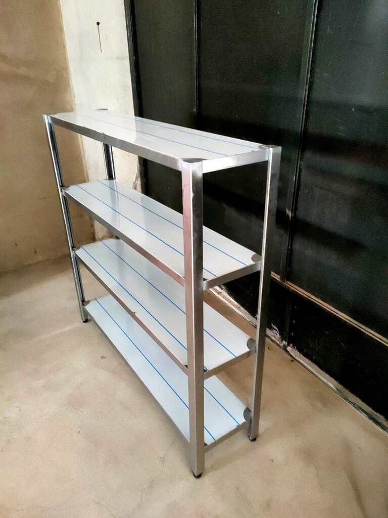 krom istif rafı soğuk oda rafı krom istif raf - 2