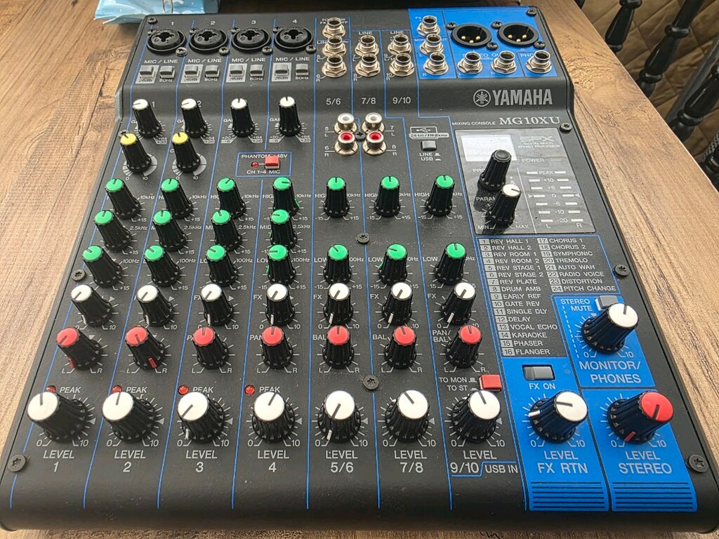 yamaha mixer mg 10xu - 3