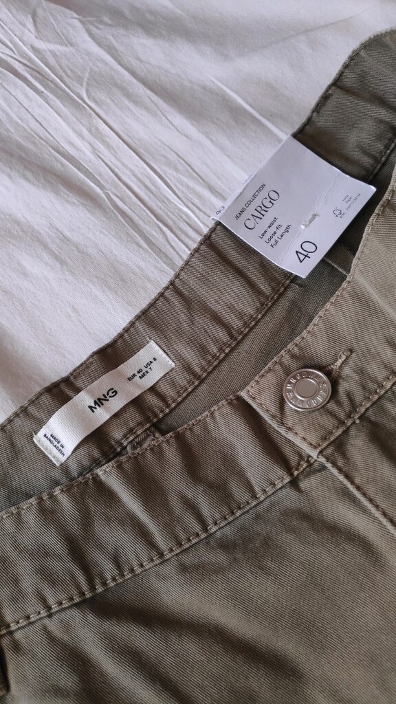 MANGO Cargo Jean Pantolon — görsel 4/14