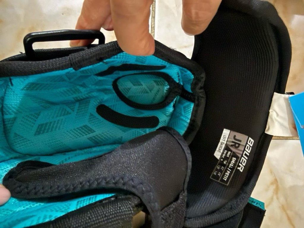 Siyah BAUER Supreme Dirseklik - 3