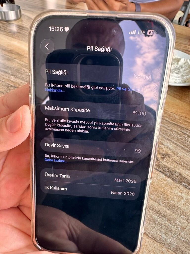 ıphone 17 garantili 256 gb 4 aylık cihaz - 3