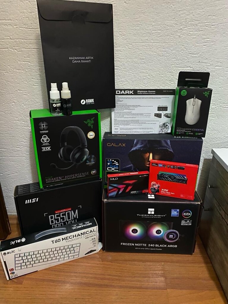 Ryzen 7 5700X + RTX 4060 Gaming PC | 16GB RAM | 240mm Sıvı Soğutma - 10