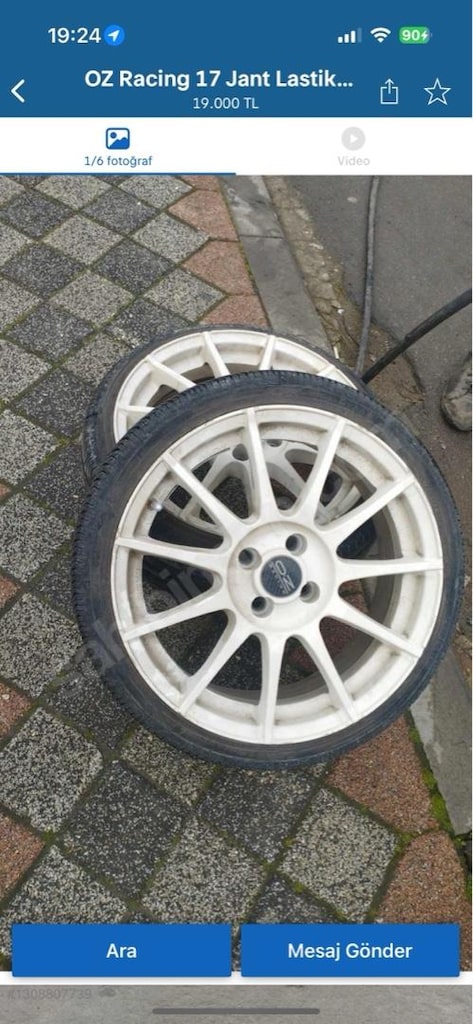 jant lastik oz racing msw 4.100 - 2